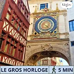 Apartment Olympe By Kleidos, 4p, Rue Calme, Centre Historique, Proche Gare Rouen
