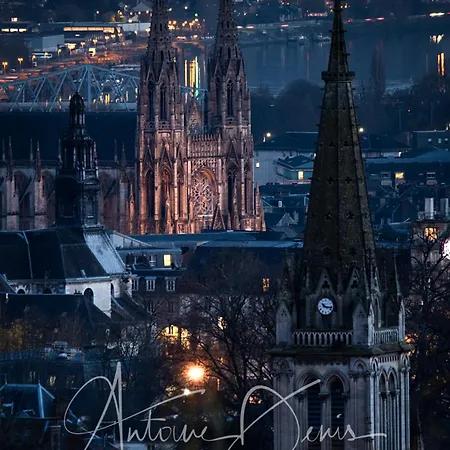 Apartamento Olympe By Kleidos, 4p, Rue Calme, Centre Historique, Proche Gare Ruão