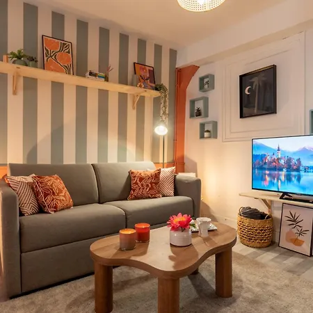 Olympe By Kleidos, 4p, Rue Calme, Centre Historique, Proche Gare