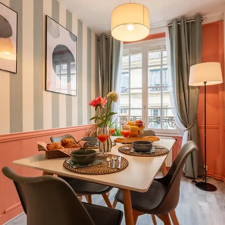 Olympe By Kleidos, 4p, Rue Calme, Centre Historique, Proche Gare * Rouen