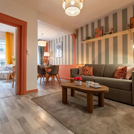 Olympe By Kleidos, 4p, Rue Calme, Centre Historique, Proche Gare Apartamento *