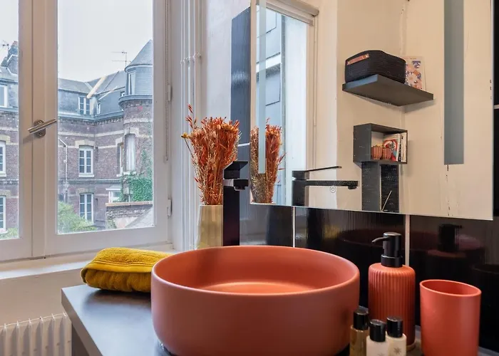 Διαμέρισμα Olympe By Kleidos, 4p, Rue Calme, Centre Historique, Proche Gare Ρουέν