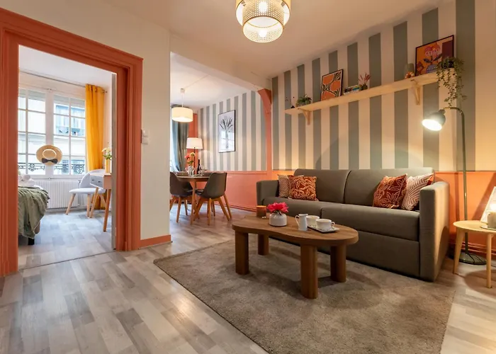 Olympe By Kleidos, 4p, Rue Calme, Centre Historique, Proche Gare Διαμέρισμα *